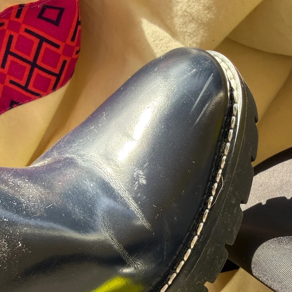 Tory Burch Elegant Black Knee-High Women's Boots - Picture 9 of 11